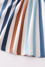 Stripe print girl dress mommy & me - ARIA KIDS