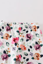 Yellow floral embroidery ruffle girl set - ARIA KIDS