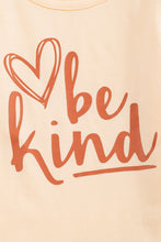 Beige "be kind" plaid skirt set - ARIA KIDS