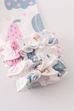 Multicolor pumpkin ruffle baby gown - ARIA KIDS