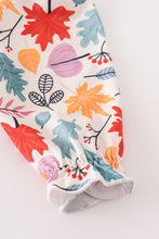 Red floral print baby gown - ARIA KIDS