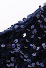 Navy sequin girl pants - ARIA KIDS
