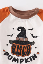 Halloween pumpkin baby romper - ARIA KIDS