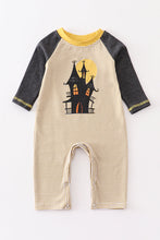 Halloween stripe castle baby boy romper - ARIA KIDS