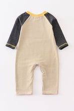 Halloween stripe castle baby boy romper - ARIA KIDS