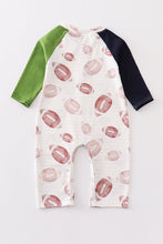 Football print boy romper - ARIA KIDS