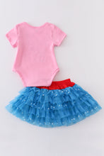 Pink "party in the usa" baby skirt set - ARIA KIDS