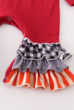 Pumpkin thankful stripe baby romper - ARIA KIDS