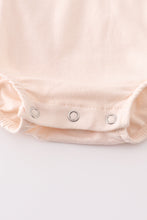 Cream thankful baby romper - ARIA KIDS