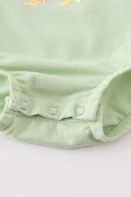Green pumpkin baby romper - ARIA KIDS