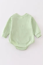 Green pumpkin baby romper - ARIA KIDS