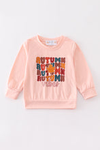 Coral "autumn" girl top - ARIA KIDS