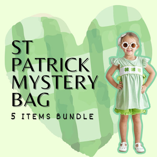 Saint Patrick Lucky Clover Mystery Bag 5 pcs bundle M-317 - ARIA KIDS