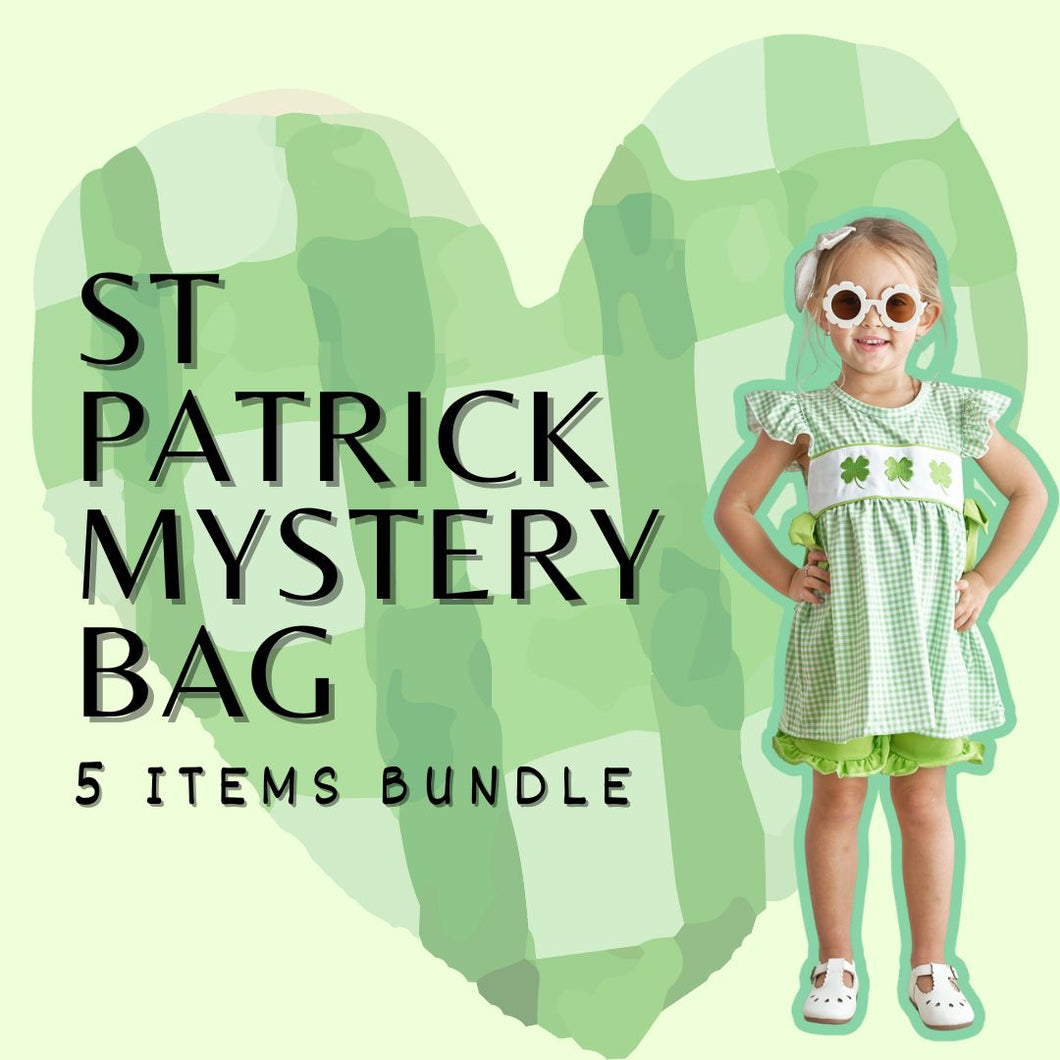 Saint Patrick Lucky Clover Mystery Bag 5 pcs bundle M-317 - ARIA KIDS