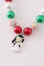 Christmas angel bubble necklace - ARIA KIDS