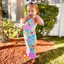 Mermaid & Polka Dot Ruffle Baby Romper - ARIA KIDS
