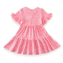 Mommy & Me Pink & White Dot Print Tiered Dress (SOLD OUT) - ARIA KIDS