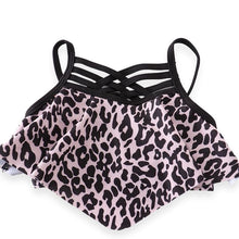 Mommy & Me Black Leopard Cut Out High Waisted 2-Piece Swimsuit (SOLD OUT) - ARIA KIDS