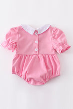 Frozen Pink embroidered girl bubble - ARIA KIDS