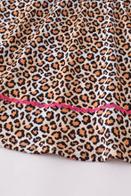 Mom's girl leopard print girl dress