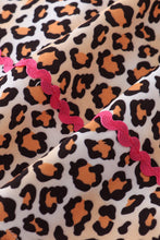 Mom's girl leopard print girl dress