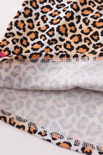 Mom's girl leopard print girl dress