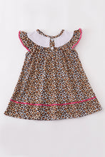 Mom's girl leopard print girl dress