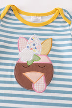 Turkey applique girl romper