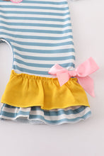 Turkey applique girl romper