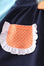 Cow applique dress suit