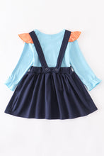 Cow applique dress suit
