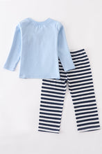 Blue Christmas elephant penguin deer applique set - ARIA KIDS