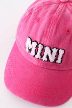 Rose red Mama & Mini baseball cap - ARIA KIDS