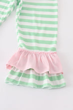 Pink three dinosaurs applique girl set - ARIA KIDS