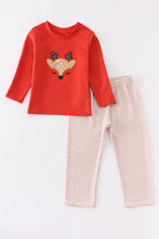 Deer applique plaid boy set - ARIA KIDS
