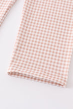 Deer applique plaid boy set - ARIA KIDS