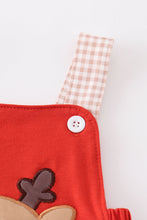 Deer applique boy baby bubble