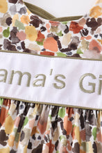 Camouflage print Mama's girl embroidery set