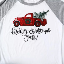 WHOLESALE BUNDLE - Merry Christmas Y'all Ladies Raglan Shirt - ARIA KIDS