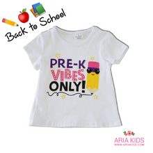 Pre K Vibes Only Shirt (Unisex) - ARIA KIDS