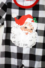 Santa Plaid Baby Romper & Hat 2- Piece Set - ARIA KIDS