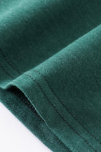 Forest merry christmas bell sleeve top
