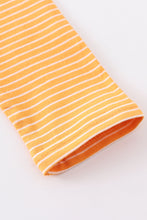 Sand stripe ruffle girl top - ARIA KIDS