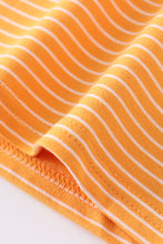 Sand stripe ruffle girl top - ARIA KIDS