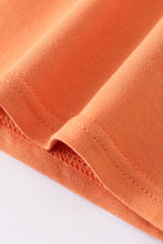 Orange icing sleeve girl top