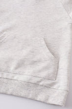 Grey pocket hoodie set