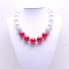Camellia Mommy & Me Matching Chunky Necklace in Red - ARIA KIDS