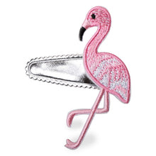 Flamingo Embroidered Hair Clip - ARIA KIDS