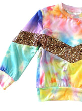 Mommy and Me Tie Dye Sequin Shirts - ARIA KIDS