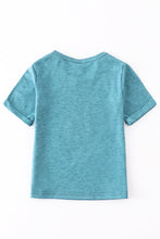 Mommy & Me Grateful & Blessed Leopard Pumpkin Teal Shirts - ARIA KIDS